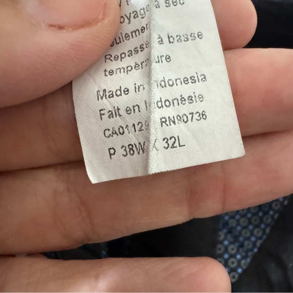 Ralph Lauren Men's Dark Blue wool blend quite luxury Dress Pants - Picture 4 of 8